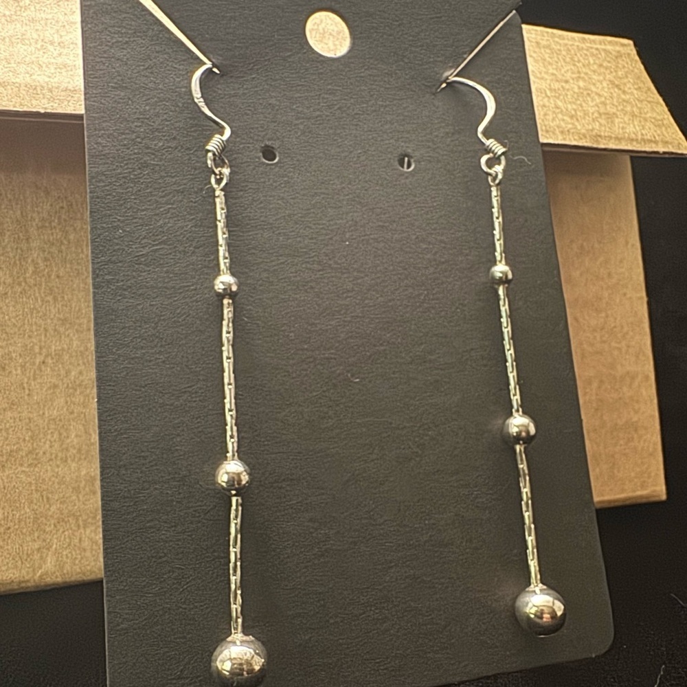 925 Silver Dangle hook Earrings